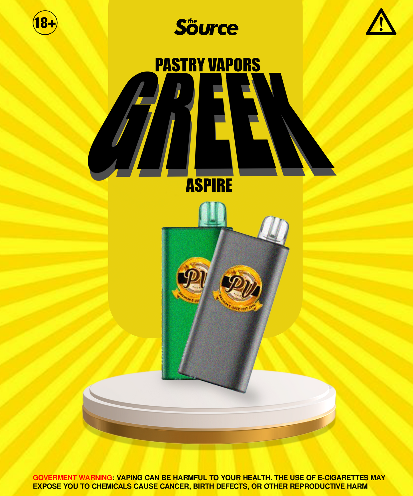 PASTRY VAPORS X ASPIRE GREEK 9K