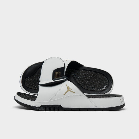 TS JORDAN HYDRO XI RETRO SLIDE WHITE GOLD